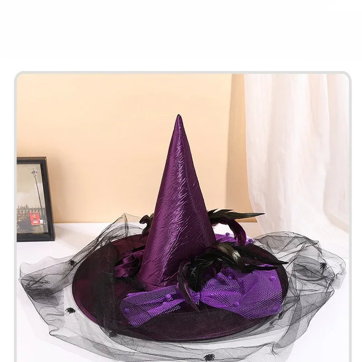 Party Halloween Witch Hats Easter Ghost Festival Decorations Makeup Dance Props Costumes Holiday Festival Supplies
