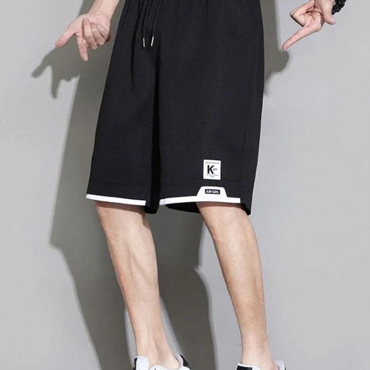 Man Short Pants Long Drawstring Bermuda Shorts for Men Graphic Black Essential Casual Designer Hot Deals Xl Fashion Thin in Bulk