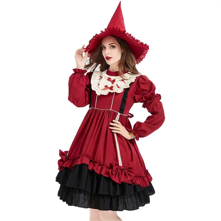 ✨ Charming, comfortable, and picture-perfect — this red Lolita princess dress will make your child feel like royalty at every event. Perfect for Halloween, carnival, birthdays, and magical playtime!