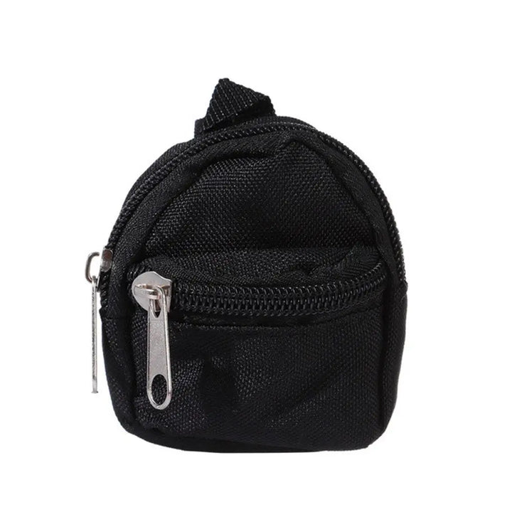 Gifts Dolls Accessories 1/6 BJD Rucksack With Zipper Kids Gifts BJD Doll Schoolbag Doll Backpack Doll Bag Miniature Doll Bag