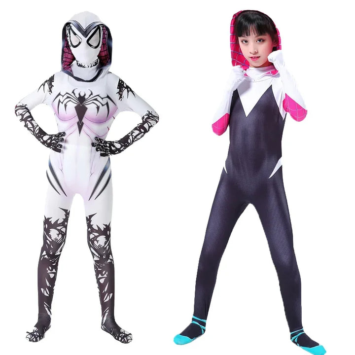 Halloween Kids Costumes Superhero Animal Cosplay Outfits, Breathable Safe Material for Party Dress-Up, Unisex Boy Girl Toddler