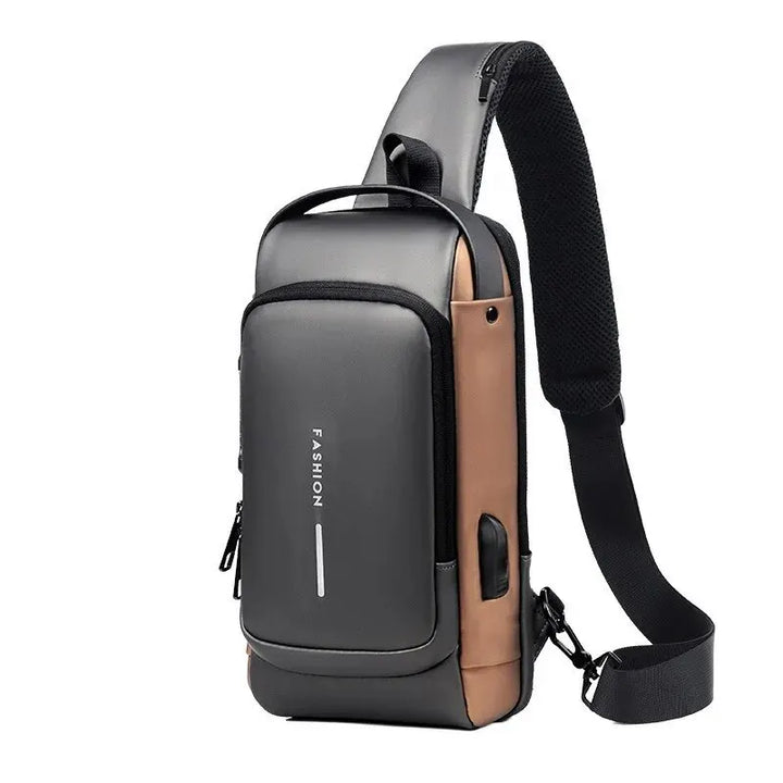🧳 Style Meets Security
🖤 Men’s Designer Crossbody Chest Bag – Sleek, compact & anti-theft
💼 Made with premium PU leather for a classic, polished look
🔒 Multiple pockets for phone, wallet & essentials
Perfect for daily wear, travel, or on-the-go advent