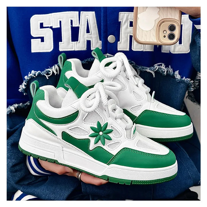 Men Platform Vulcanized Shoes New Fashion Increased Thick Sole Breathable Casual Wear Resistant Casual Sports Shoes for Men