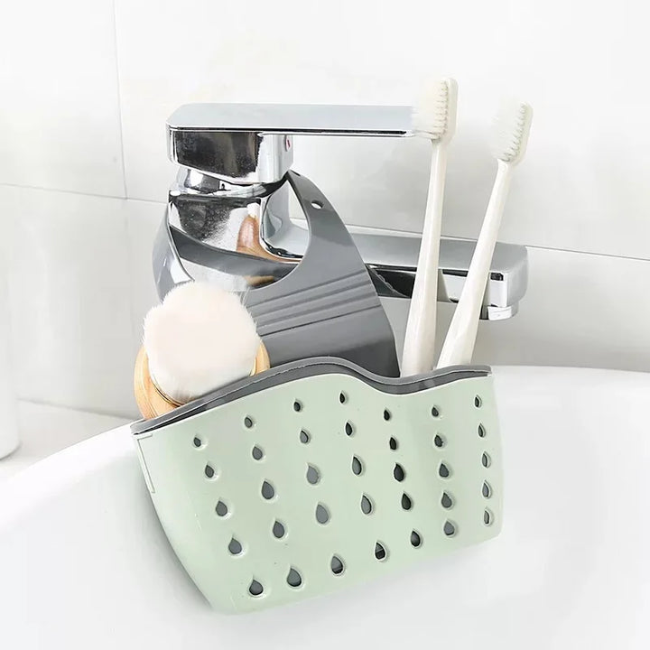 Keep Your Sink Neat & Tidy
This double-layer hanging sink rack fits most faucets and holds sponges, brushes, and more. Durable, space-saving, and perfect for keeping your kitchen organized and clutter-free. 🧽🚰
