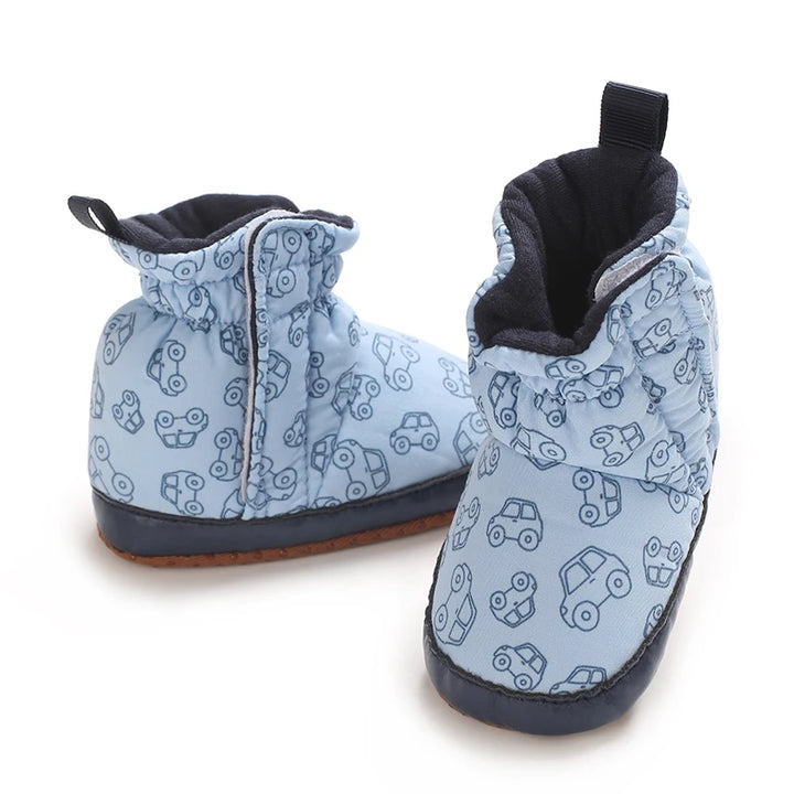 Baby Boots Cartoon Cute High Quality Soft Cotton 0-18M Newborns' Pre Step Shoes Suitable for Spring and Autumn Fashion