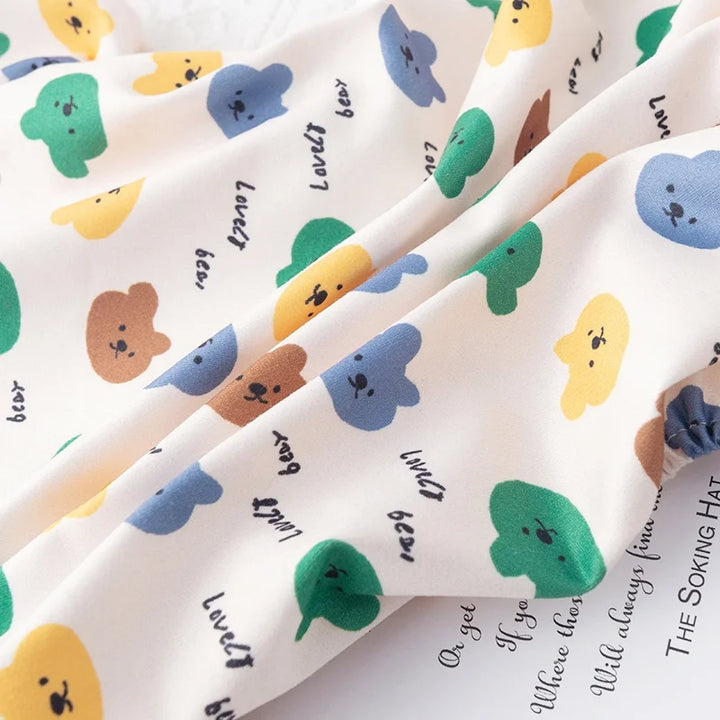 Pet Dog Clothes for Small Dogs Soft Warm Dog Jumpsuits Fashion Print Puppy Pajamas Cute Cat Sleepingwear Pet Onesie Dog Overalls