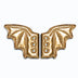 Halloween Party Bats Wings Shoes Charms Accessory Boots Bat Wings Lace Up Sport Shoes Wings DIY Skate Punk Shoe DIY Decorations