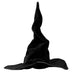 Halloween women black witch hat wizard grey hat role play Sorting Hat pointed cap with spider