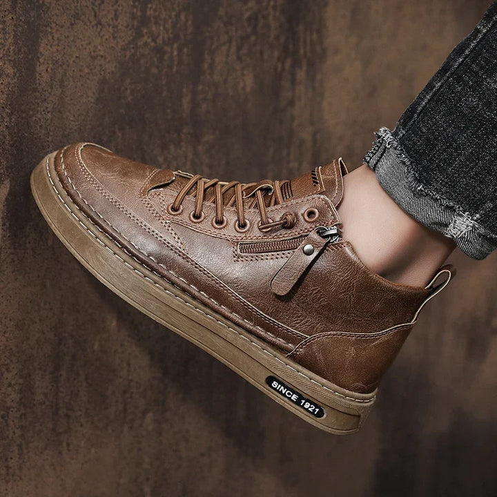 All-Occasion Comfort in Every Step
Discover our Men’s High-Top Leather Boots – sleek, durable, and made for every moment. From casual days to dressed-up nights, these boots do it all.
✅ Comfortable fit
✅ Premium leather
✅ Perfect for any occasion