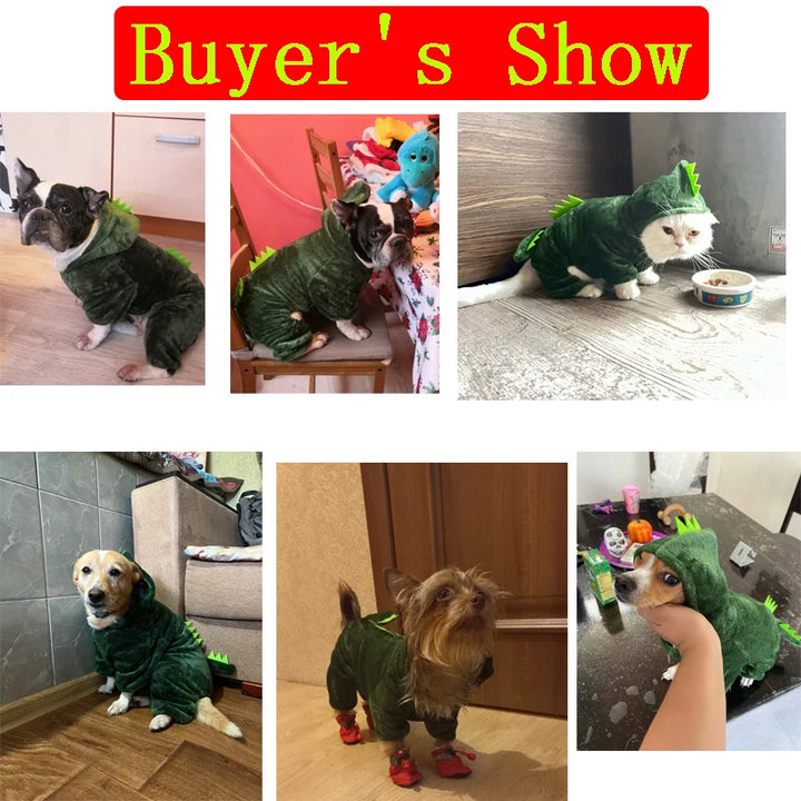 Pet Dog Clothes Soft Warm Fleece Dogs Jumpsuits Pet Clothing for Small Dogs Puppy Cats Clothes Chihuahua Yorkshire Costume Coat
