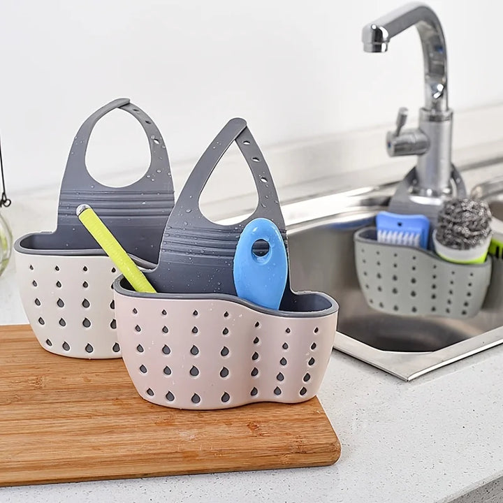 Keep Your Sink Neat & Tidy
This double-layer hanging sink rack fits most faucets and holds sponges, brushes, and more. Durable, space-saving, and perfect for keeping your kitchen organized and clutter-free. 🧽🚰