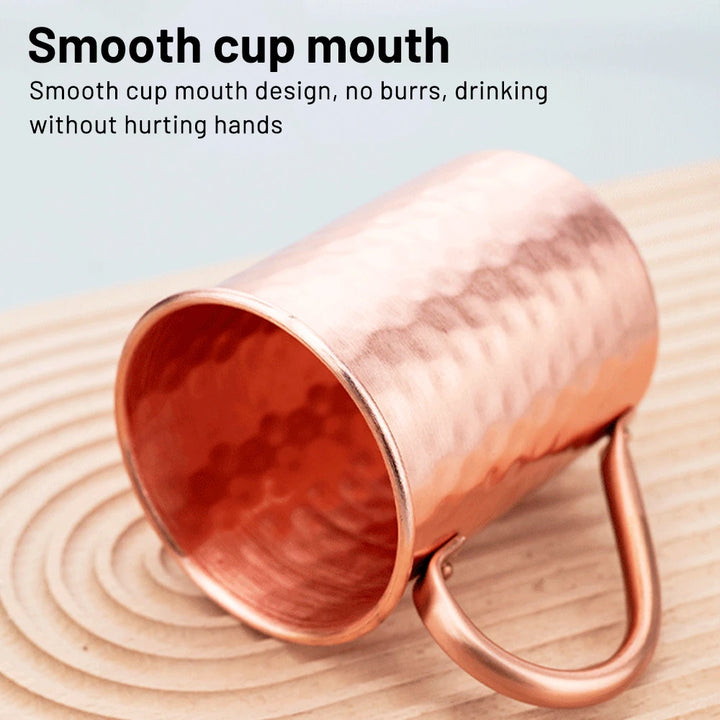 1pc 450ml Copper Moscow Mule Mug Durable Stainless steel Beer Mugs Coffee Mug Milk Cup  Bar Cup Drinkware 2025 New