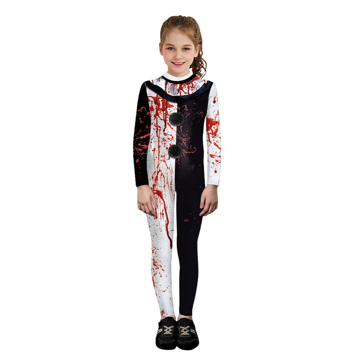 Kids Blood Horror 3D Print Bodysuit Catsuit for Halloween & Parties
Frightfully Real!
Striking 3D blood print bodysuit Comfortable, spooky, and ready to scare! 🩸 Includes: Full-body jumpsuit
🎃 Occasions: Halloween, carnival, cosplay
👻 Scary costume!