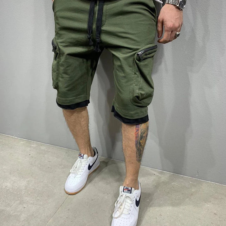 Men’s Summer Cargo Shorts 🟡
Stay cool and active in these breathable cotton shorts. Perfect for workouts, jogging, or casual wear. Features multiple pockets for convenience and style.