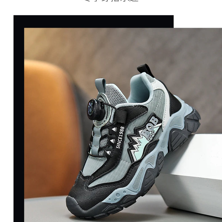 Original Knob Designer Sneakers Kids Trainers Platform Casual Sports Shoes For Boys Comfortable Breathable Children's Sneakers