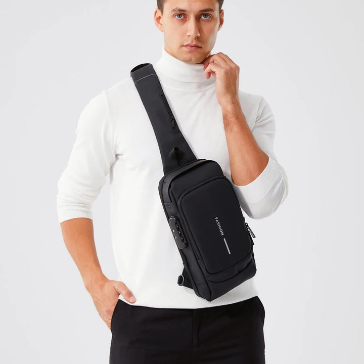 🧳 Style Meets Security
🖤 Men’s Designer Crossbody Chest Bag – Sleek, compact & anti-theft
💼 Made with premium PU leather for a classic, polished look
🔒 Multiple pockets for phone, wallet & essentials
Perfect for daily wear, travel, or on-the-go advent