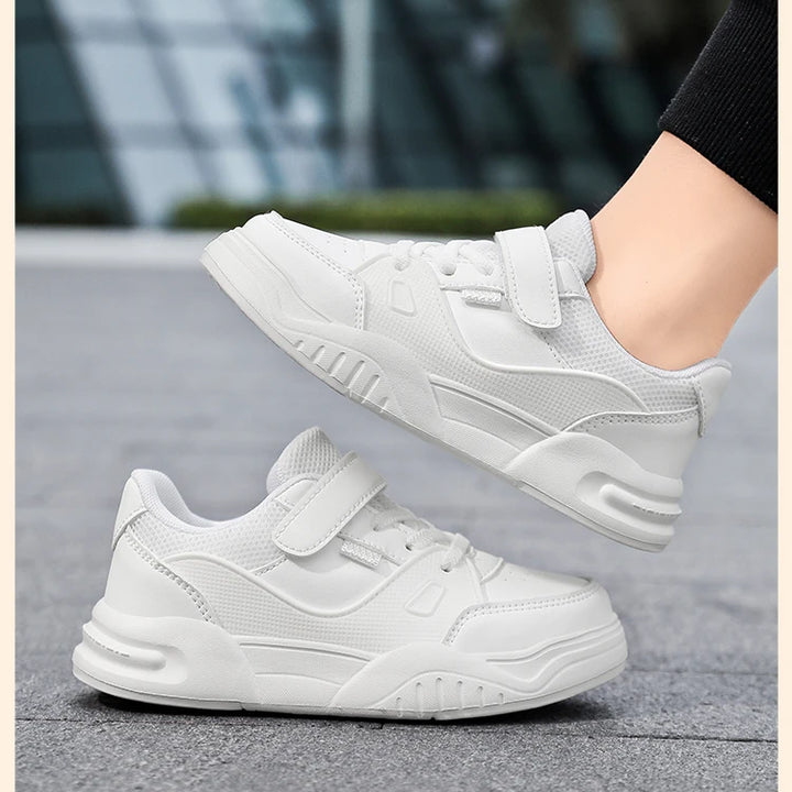 Kids Spring Sneakers Girls School Casual Shoes Outdoor Breathable Running Shoes Light Soft Tenis Pink Non-slip Children Shoes