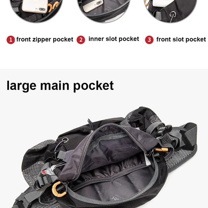 Your Ultimate Outdoor Companion
Durable, lightweight, and water-resistant — this multifunctional nylon waist and chest bag is perfect for travel, cycling, hiking, running, and everyday adventures. 🎒🚴‍♂️