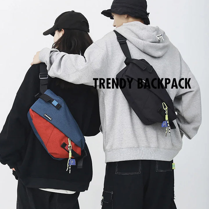 High Quality Nylon Panelled Waist Packs 2024 New Brand Unisex Chest Pack Casual Outdoor Travel Crossbody Bag Men Wasit Belt Bags