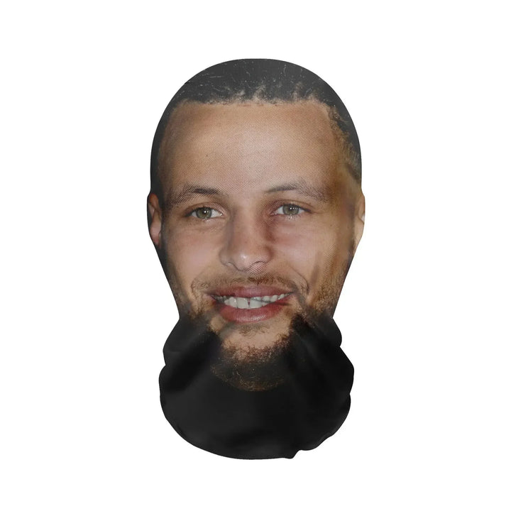 Cosplay Headwear Hip Hop Fashion Hood Hat Headgear New 3D Printed Kanye Mask Elastic Mesh Halloween Decor Full Face Mask Unisex
