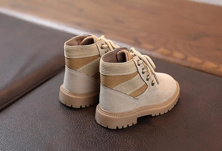 Child Fashion Short Boots Winter Boys Outdoor Sneakers Soft Non-slip Girls Warm Shoes Toddler Kids Sport Running Snow Bootie