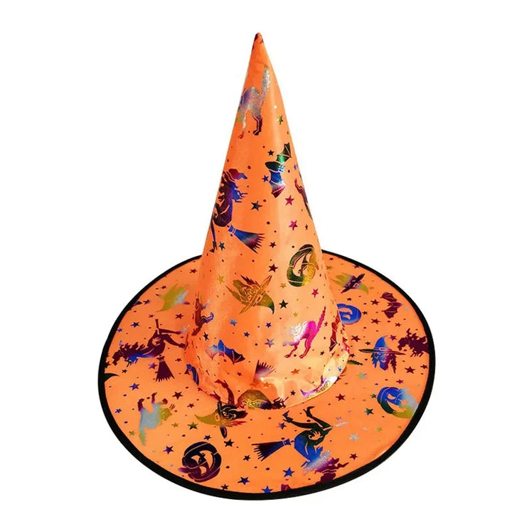 Kids Adults Halloween Party Cosplay Costume Props Home Decoration Wizard Cap