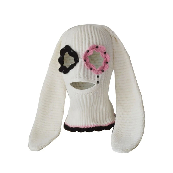 Halloween Balaclavas Long BunnyEar Hat Hat Funny Balaclavas Hat Rabbit Ears Balaclavas Long Ear BunnyBalaclava