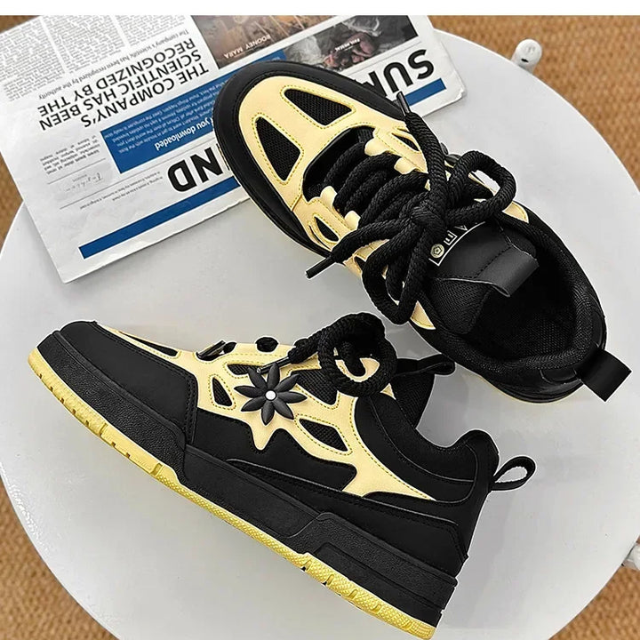 Men Shoes New Fashion Increased Thick Sole Breathable Casual Wear Resistant Casual Sports Shoes for Men