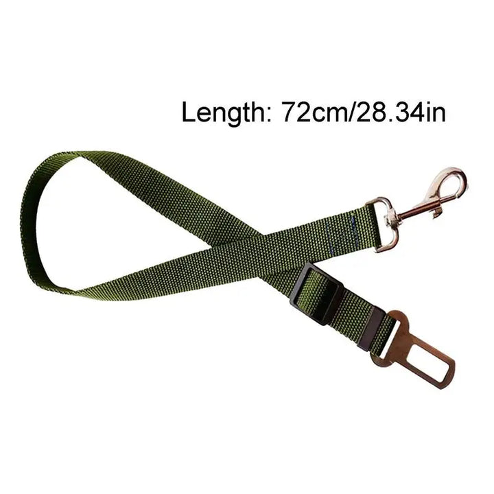 Dog Auto Car Safety Belts Pet Car Harness Adjustable Strap Buckle Clip Seatbelt Easy Control Vehicle Seat Belt Attachment