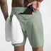 2025 NEW Summer quick-dry Training Shorts Men Sports Casual Clothing Fitness Workout Running Woven Compression Athletics Shorts