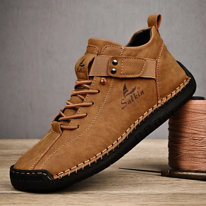 🆕 New 2024 Arrival – Handmade Leather Perfection
Upgrade your look with our Handmade Leather Sneakers & Ankle Boots – crafted for comfort, built for the outdoors, and designed for everyday style.
✅ Premium leather
✅ Solid color finish
✅ Urban + outdoor r
