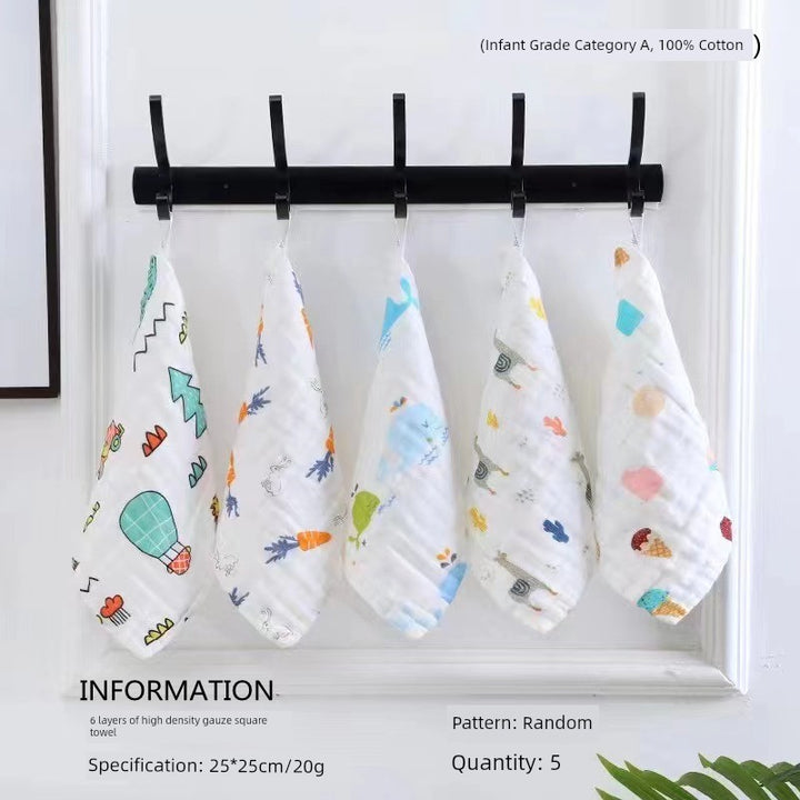Towel Couple Kids Soft Absorbent Pure Cotton Gauze
