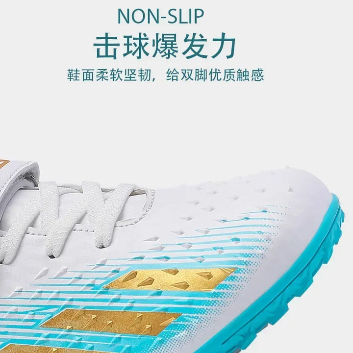 Kids Football Boots Society Cleats Soccer Shoes Boys Indoor Football Field Boots Children Non Slip Fast Training Sneakers Match