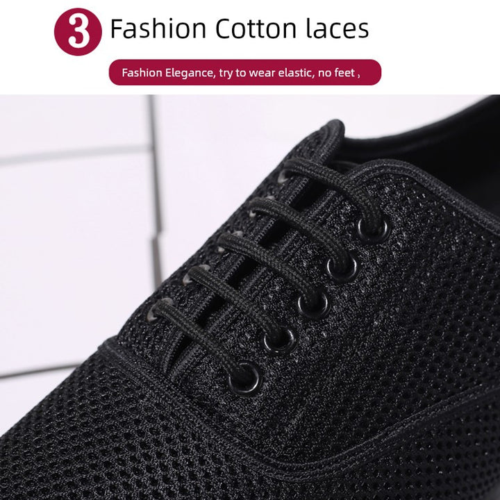 Dance Qingyun Men Flyknit Net Dancing Shoes Latin Dance Shoes Ballroom Dance Modern Dance Square Dance Shoes Dancing Shoes Breathable