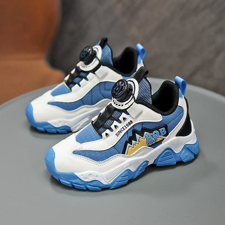 Original Knob Designer Sneakers Kids Trainers Platform Casual Sports Shoes For Boys Comfortable Breathable Children's Sneakers