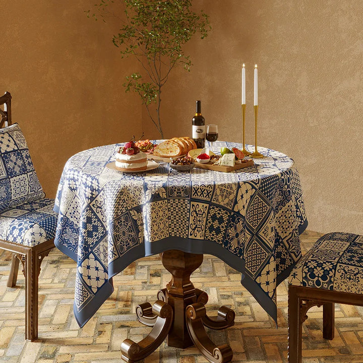 Dustproof Plaid Table Cloth Korean Tablecloth Simple Dining Desk Cover Rectangle Photo Background Cloth Living Room Decor 식탁보