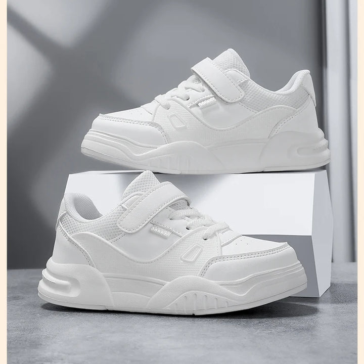 Kids Spring Sneakers Girls School Casual Shoes Outdoor Breathable Running Shoes Light Soft Tenis Pink Non-slip Children Shoes