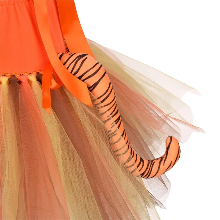 Wild and Wonderful!
Cute animal prints and a fluffy tutu make this costume perfect for Halloween, birthdays, or school plays. Soft, comfy, and full of forest fun!
🦓 Includes: Animal print tutu dress
🎉 Occasions: Halloween, birthdays, themed parties.