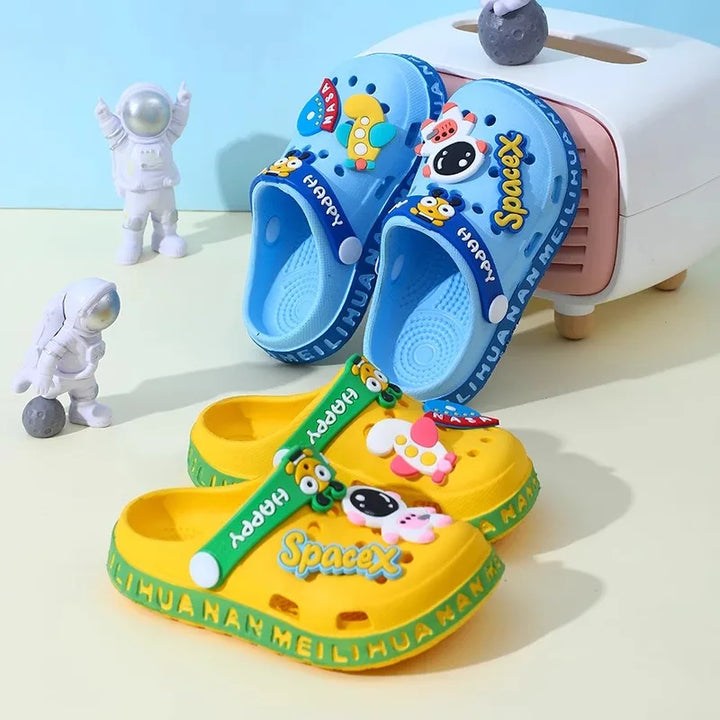 Kids' Cartoon Baby Soft-Sole Sandals – Ultra-Light Non-Slip Infant & Toddler Open-Toe Beach Sandals for Boys and Girls
