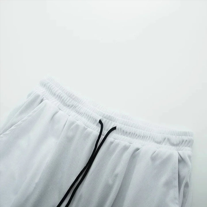Men's sports shorts double layer two-in-one quick-drying breathable casual shorts summer running sportswear pants M-3XL