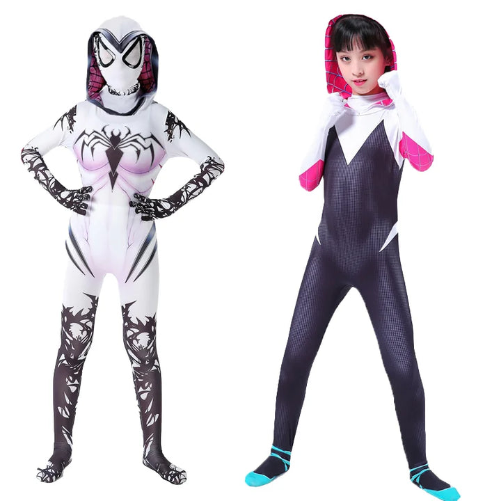 Halloween Kids Costumes Superhero Animal Cosplay Outfits, Breathable Safe Material for Party Dress-Up, Unisex Boy Girl Toddler