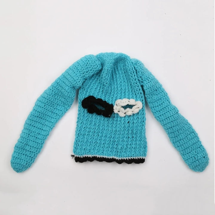 Halloween Balaclavas Long BunnyEar Hat Hat Funny Balaclavas Hat Rabbit Ears Balaclavas Long Ear BunnyBalaclava
