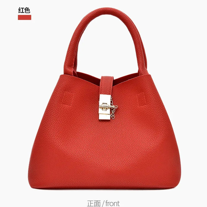 Spacious. Stylish. Ready for Anything.
This large-capacity bucket-style handbag features a sleek lychee pattern, durable PU leather, and a versatile design — perfect as a shoulder or crossbody bag. Ideal for work, travel, or everyday wear. 👜✨