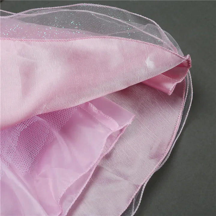 Flower sequins princess dress for little girls Summer 2025 Christmas festive tuxedo dress-tutus clothes for children dress