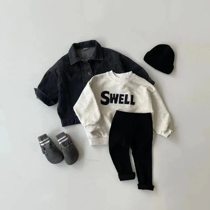 Baby Solid Leggings Girls All-match Striped Skinny Pants Kids Cotton Elasticity Slim Pants Newborn Boy Stretch Trousers