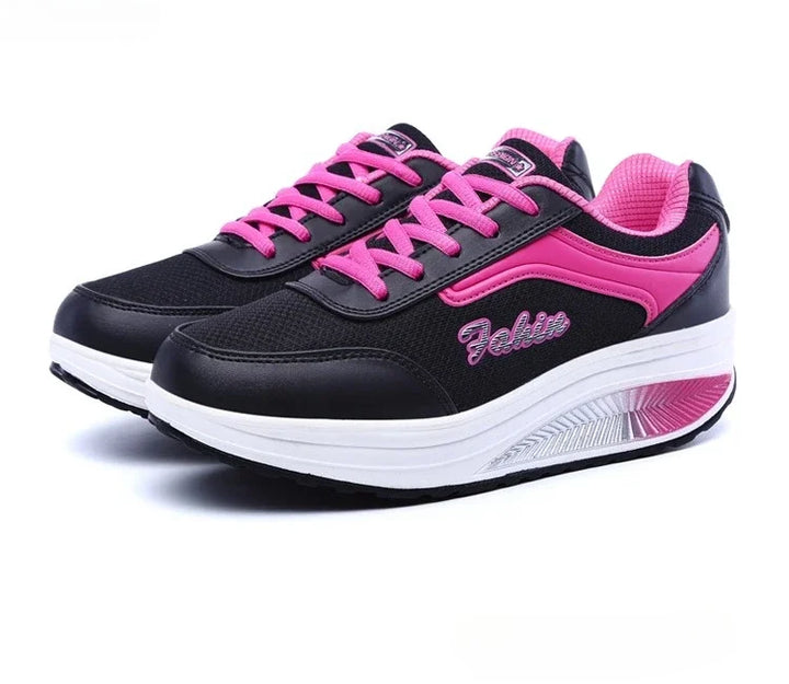👟 Step Up Your Style & Comfort
✨ Women’s Fashion Sneakers – Trendy, vulcanized design with a comfy blatform sole
💖 Lightweight, breathable & made for all-day wear
👣 Perfect for walking, casual looks & everyday outfits
📏 Available in plus sizes – becau