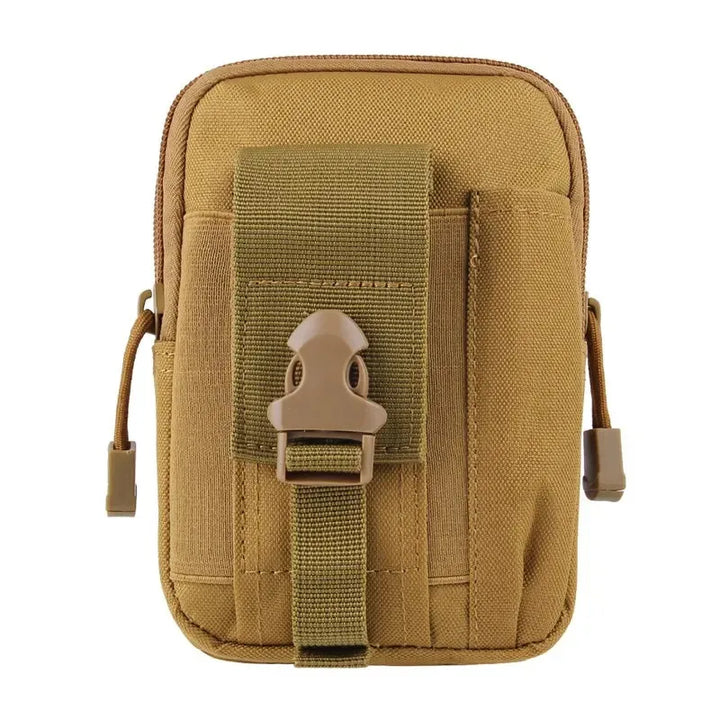 Mobile Phone Case Pouch Waist Bag Waterproof Nylon Multifunction Casual Men Waist Pack Male Small Bag