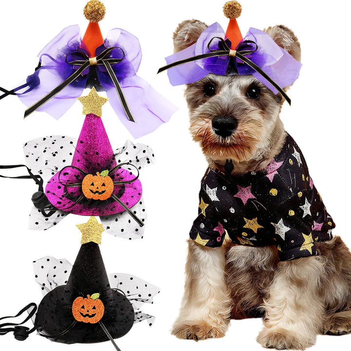 hot sale new fashion Halloween hat pet headgear adjustable manufacturer spot wholesale pendant