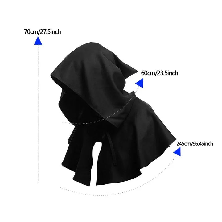 Halloween Cloak Medieval Magic Cloak Cosplay Props Costumes  Childrens  Adult Film and Television Performances  Decoration Props