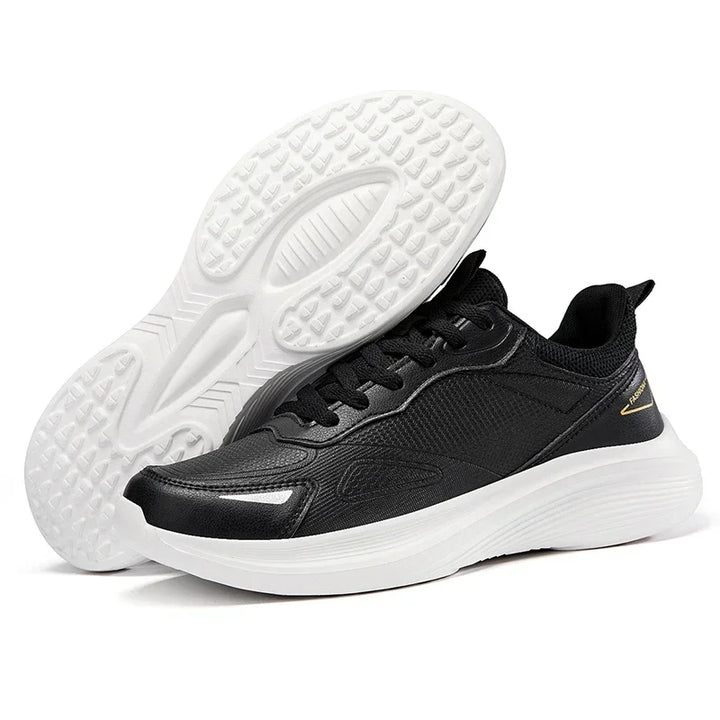 Outdoor Trendy Walking Shoes for Men Sneaker Man Leather High-quality Casual Breathable Flat Non-slip Tennis Shoes